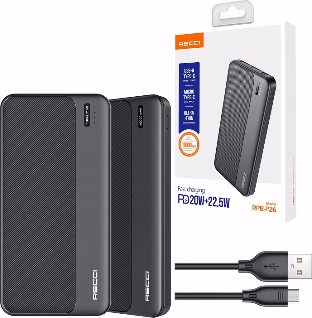 Recci Power Bank P26